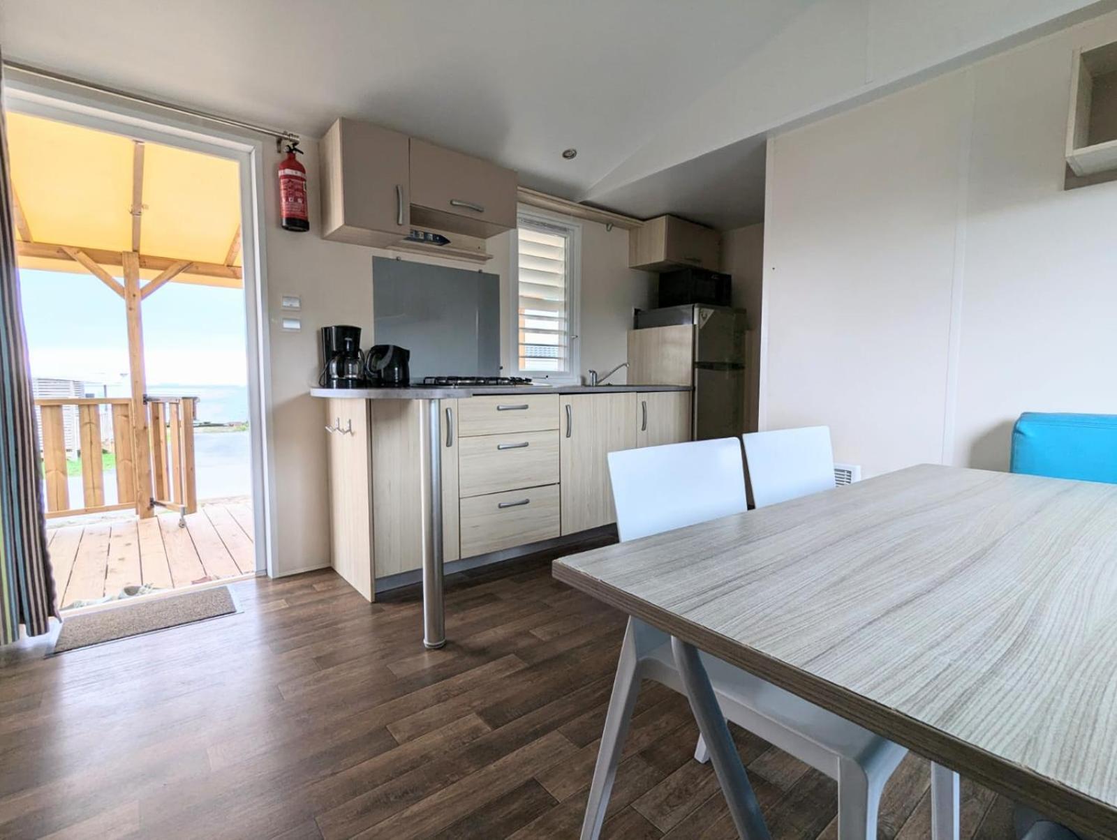 Mobil Home 5 Personnes Vue Mer Le Portel Buitenkant foto